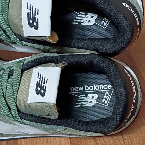 New Balance 237 Running Shoes Men Size 10 D Green White Suede Comfort Sneakers main image 9